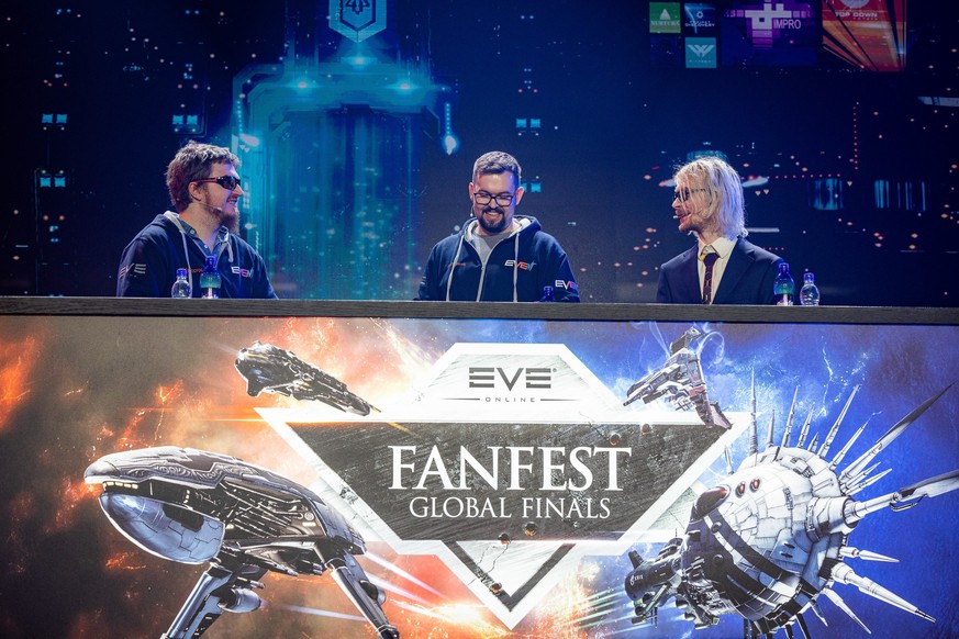 Ein EVE-E-Sport-Turnier durfte ebenfalls nicht fehlen.