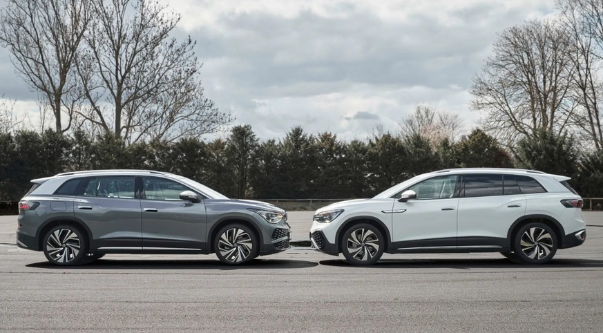 Doppeltes Lottchen: In China bietet VW den ID.6 in den Varianten X und Crozz an.