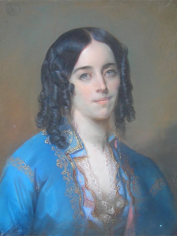 George Sand (1804 – 1876).