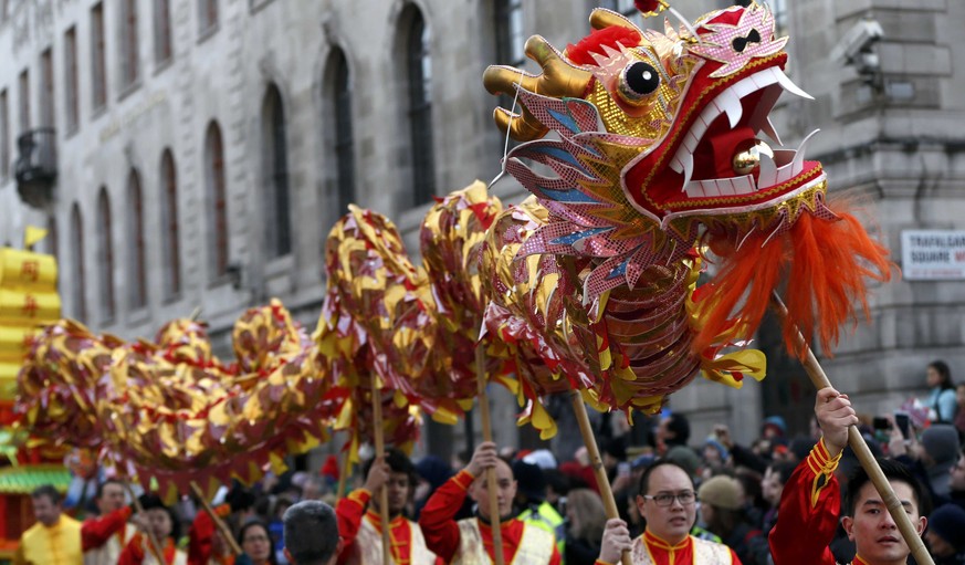 Chinas Investitionen in Europa dienen auch der Durchsetzung politischer Interessen – Chinese-New-Year-Feier in London.