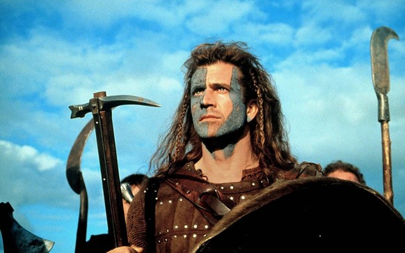 «Braveheart»: Mel Gibson spielt schottischen Unabhängigkeitskämpfer.