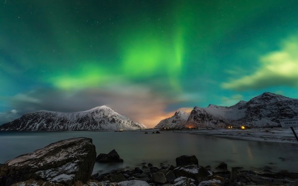Wenn die Polarlichter den Himmel verzaubern – Winter auf den Lofoten in seiner schönsten Form