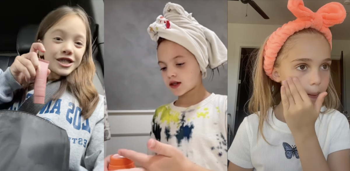 Viele junge Mädchen verwenden heute zu viele Skincare-Produkte.