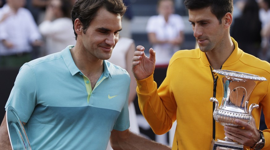 Federer blieb nichts anderes übrig, als Djokovic zum verdienten Triumph zu gratulieren.