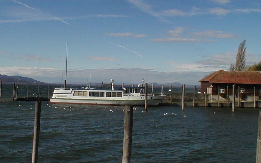 Die Alet, ein Schiff der deutschen Bodenseeschifffahrt.