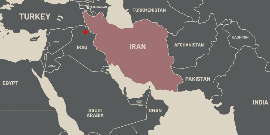 Erbil im Norden des Irak.