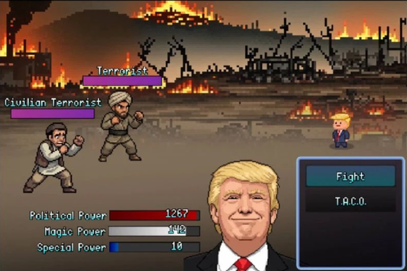 Trump Videospiel