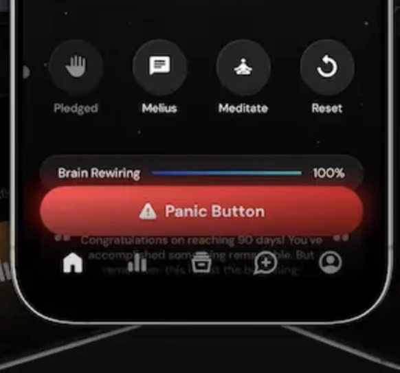 Stehst du kurz vor dem Zusammenbruch? Der «Panikknopf» ist da.