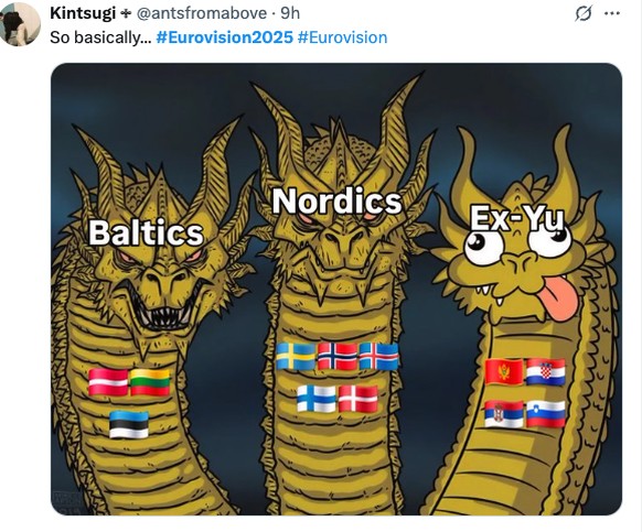 Eurovision 2. halbfinale 2025 https://twitter.com/hashtag/Eurovision