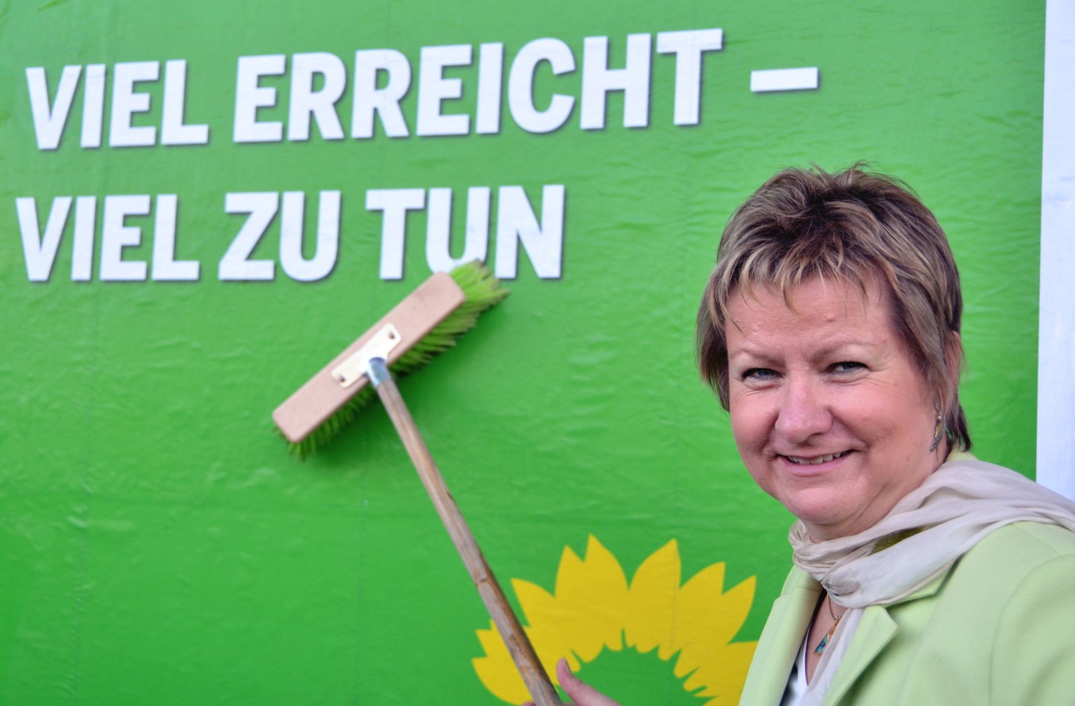 Sylvia Löhrmann, Spitzenkandidatin der Grünen in Nordrhein-Westfalen. Lizenz: cc-by-sa-2.0