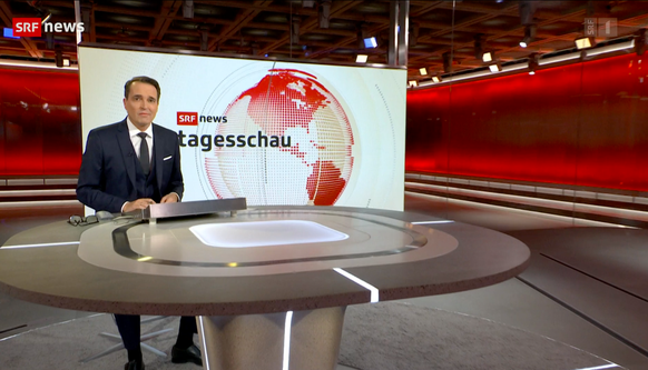 Das neue SRF-Fernsehstudio für die Tagesschau und 10 vor 10.