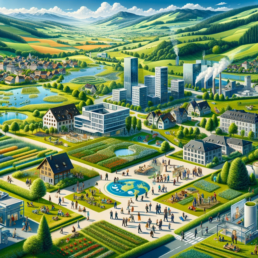 Central Switzerland to Dall-E (1)