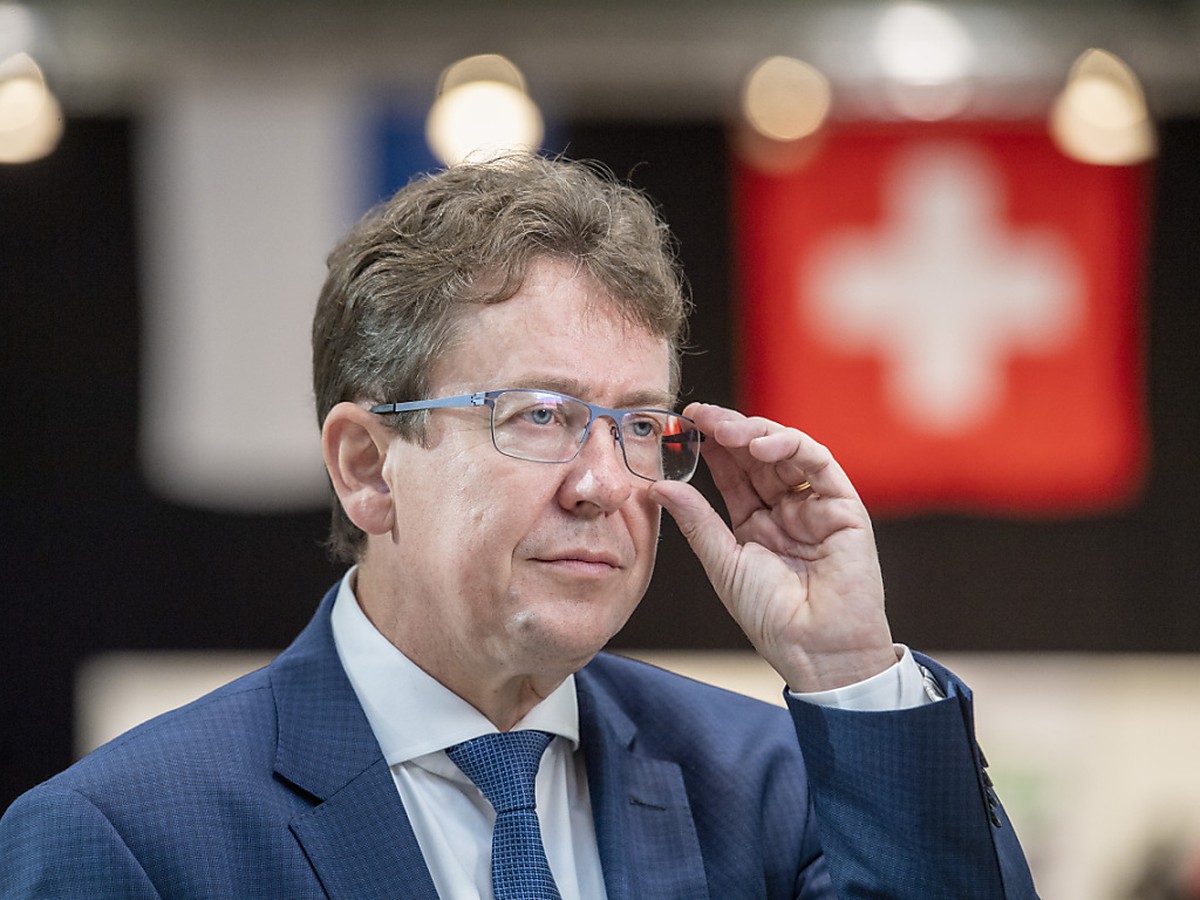 Le Bernois Albert R�sti fait office de favori dans la course au Conseil f�d�ral. La commission de s�lection de l'UDC a toutefois refus� de proposer des noms pour le ticket (archives).