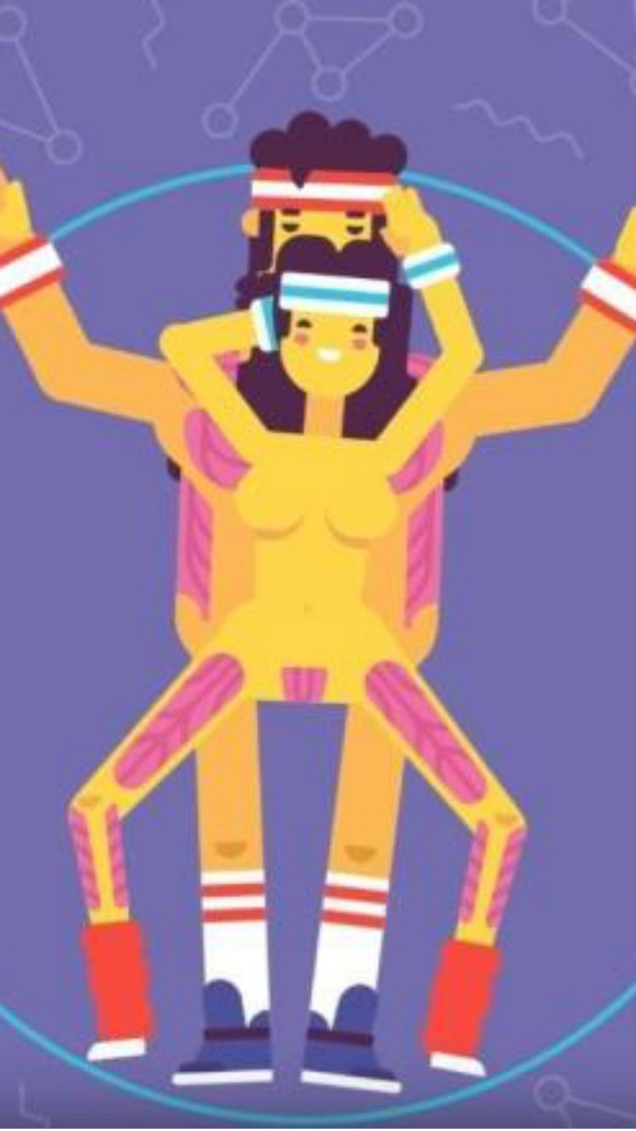 BangFit: Die Nutzer sollen nicht ganz übliche Fitnessübungen nachmachen.