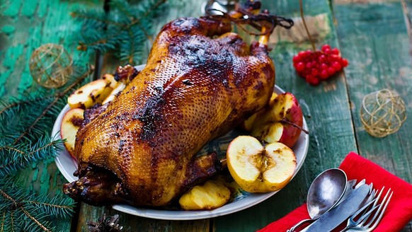 Weihnachtsgans weihnachten christmas gans goose essen geflügel