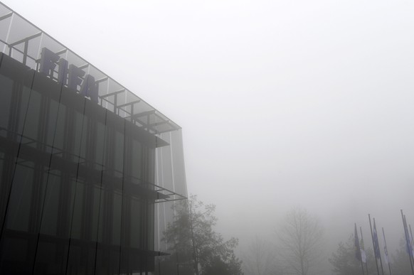 epa05052855 Exterior view of the FIFA Headquarters &#039;Home of FIFA&#039; in Zurich, Switzerland, Thursday 3, December 2015. Swiss police carried out raids against FIFA officials in connection with  ...