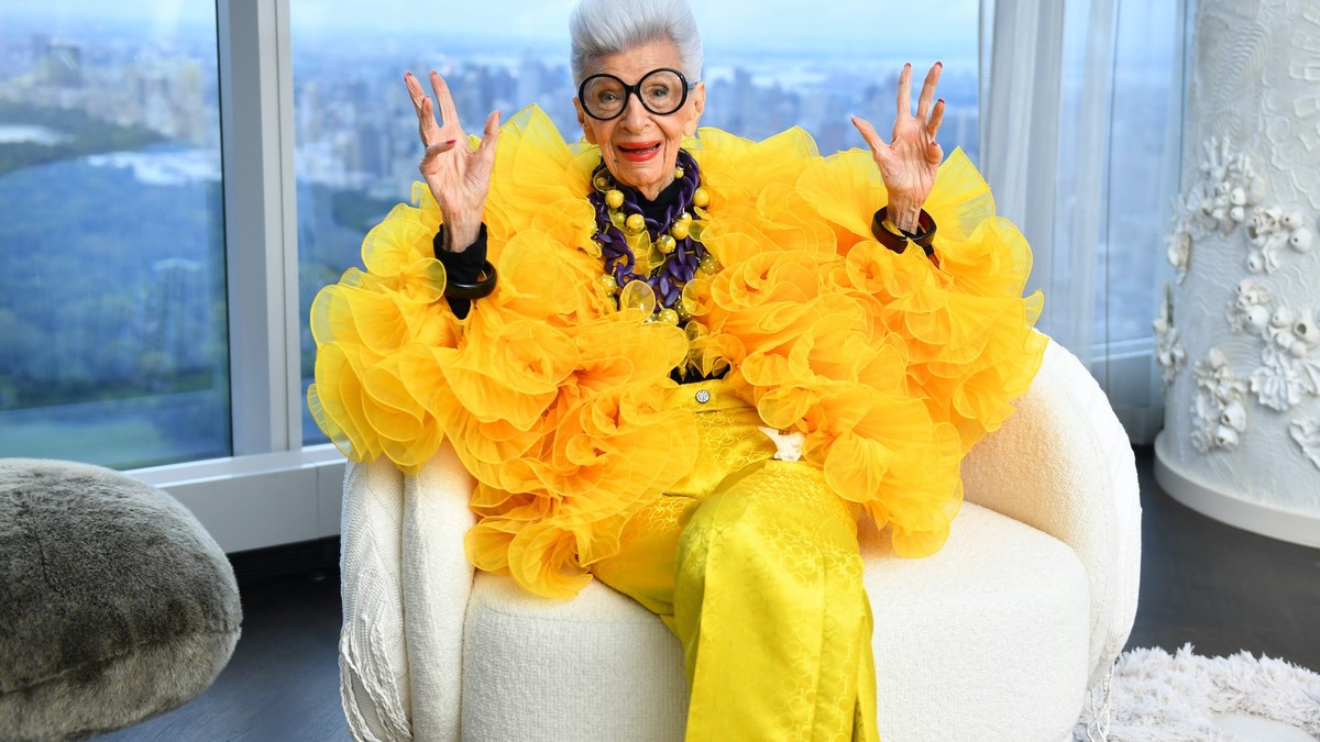 Iris Apfel starb mit 102,5 Jahren. Sie war das älteste Model der Welt
