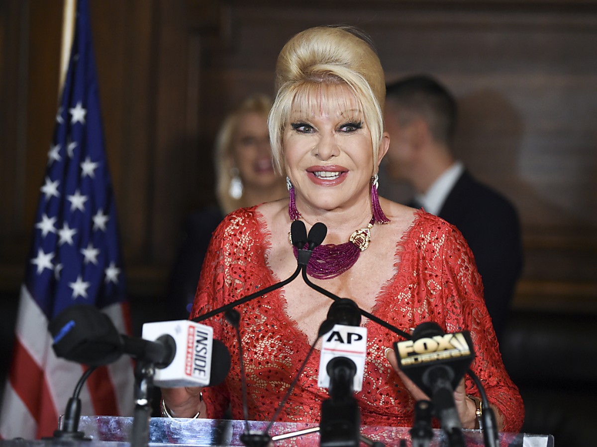 Décès d'Ivana Trump, la première épouse de Donald Trump