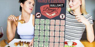 Und NUN: Das grosse Veganer-vs-Karnivoren-Bullshit-Bingo!