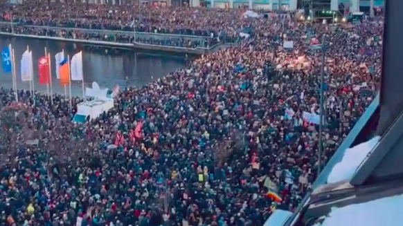 Deutschland demonstration