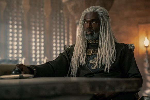 House of the Dragon HBO HOTD Steve Toussaint as Lord Corlys Velaryon aka «the Sea Snake»