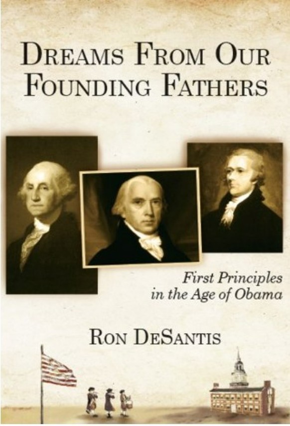 DeSantis wrote a book on alleged misconduct by Barack Obama.