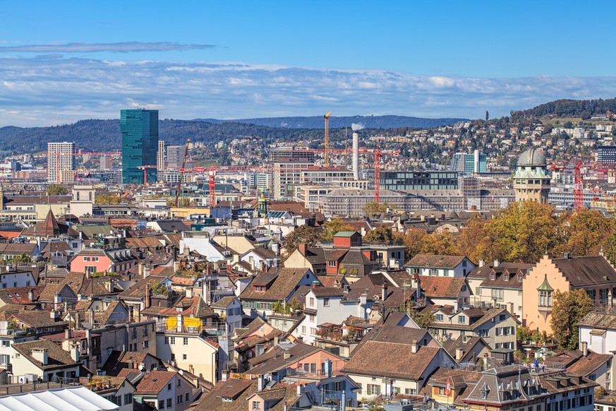 Blick nach Zürich West: Schweizer Städte sind bei Expats nicht gerade als Traumdestinationen bekannt.&nbsp;