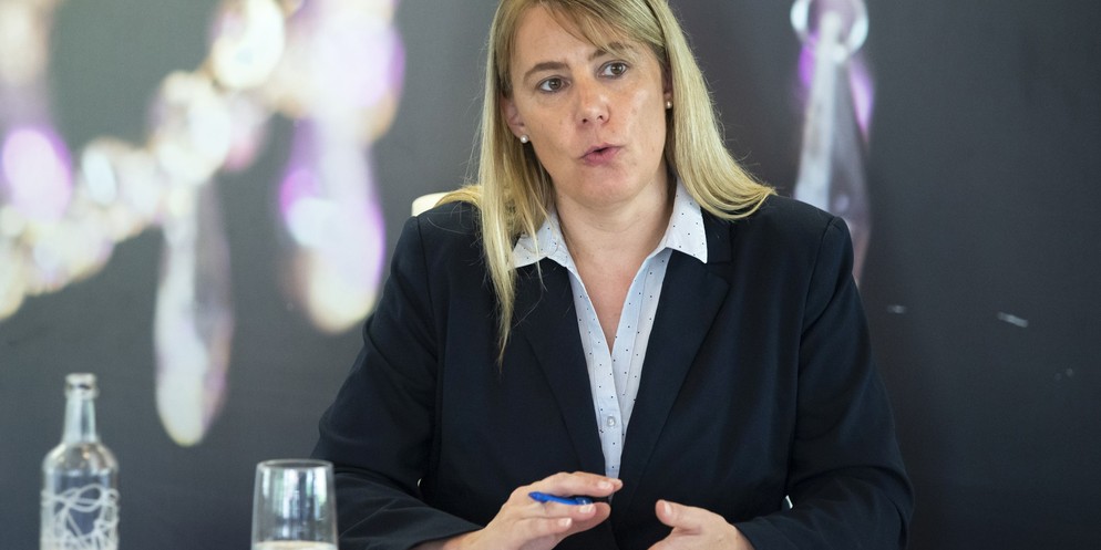 Madeleine Amstutz hat in ihrer Partei – der SVP – einen schweren Stand.