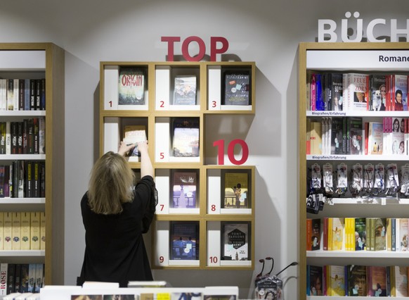 Ein grosser Teil der Werke, die in den schweizerischen Buchhandel kommen, sind