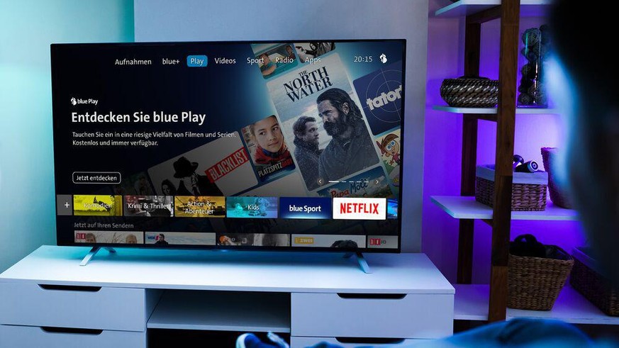 Der neue Streamingdienst «blue Play» kann ausschliesslich von Swisscom-Kundinnen und -Kunden genutzt werden.