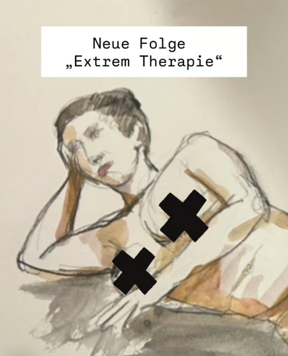 Eine der im Aargau entstandenen Skizzen.