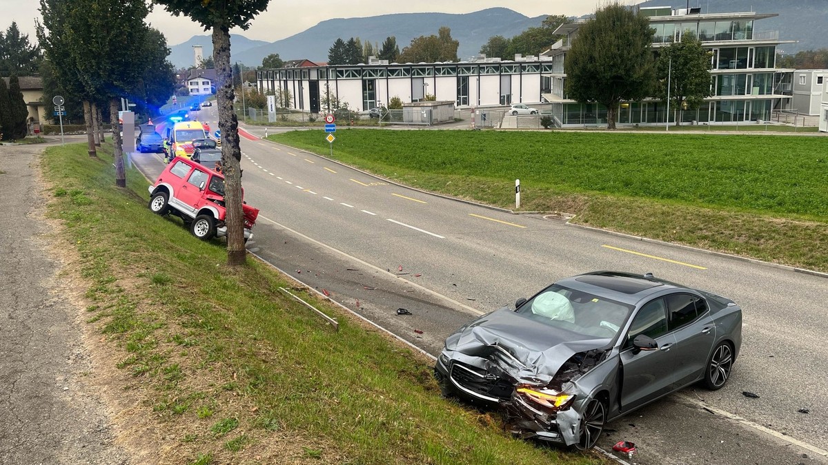 Die Unfallstelle.