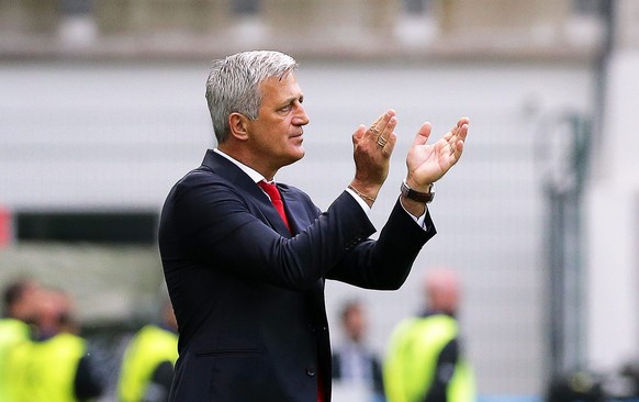 Vladimir Petkovic hat mit der Schweiz die ersten drei Punkte geholt.