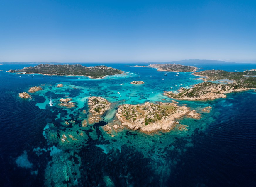 Die kleine Insel Budelli liegt im Archipel von La Maddalena im Norden Sardiniens und ist nur 1,6 Quadratkilometer gross.