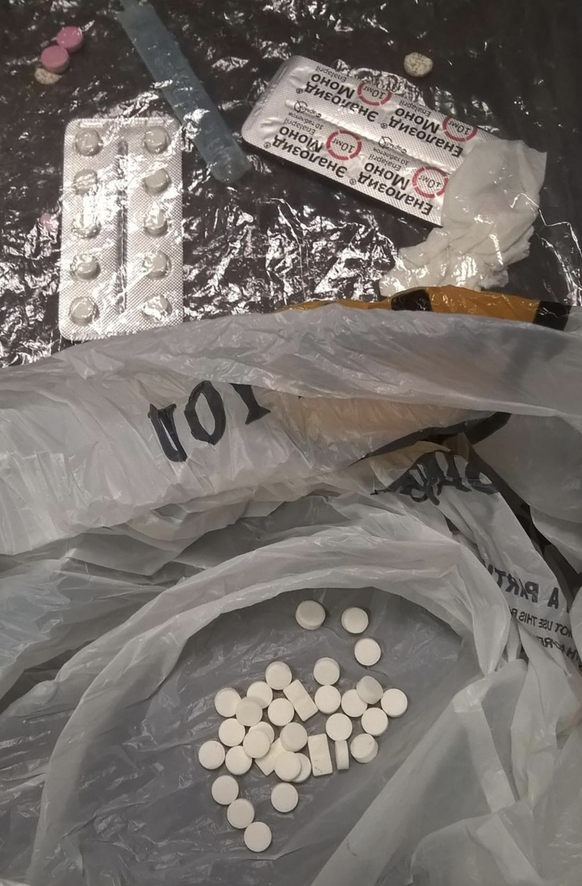 The victim was poisoned with very powerful narcotics.