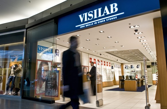 ARCHIVBILD ZUM VERKAUF VON VISILAB INS AUSLAND, AM DONNERSTAG, 21. SEPTEMBER 2017 - Visilab-Filiale im Einkaufszentrum Sihlcity, aufgenommen am Dienstag, 13. Januar 2009 in Zuerich. Die Optikgruppe Vi ...