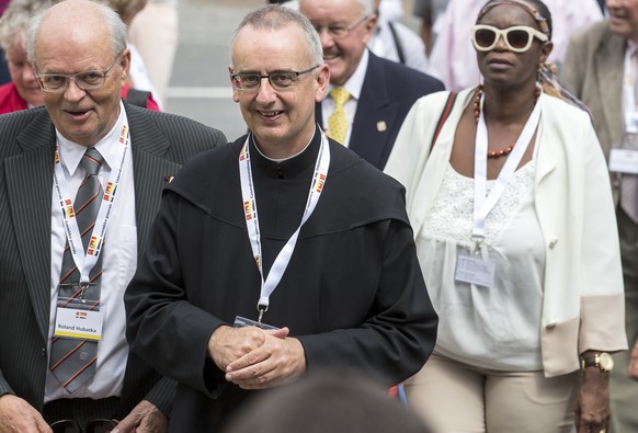 Pater Martin Werlen wird bei der Tunneleröffnung die christlichen Religionen vertreten.&nbsp;