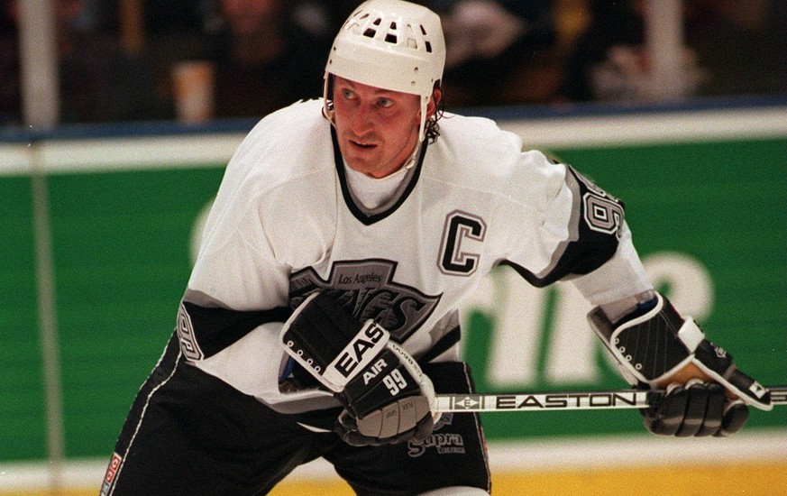 Wayne Gretzky: Der grösste aller Zeiten im Trikot der Los Angeles Kings.