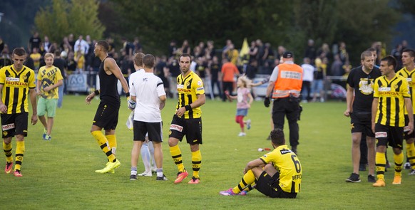 Die Cup-Niederlage kam unerwartet und traf YB in Mark und Bein.