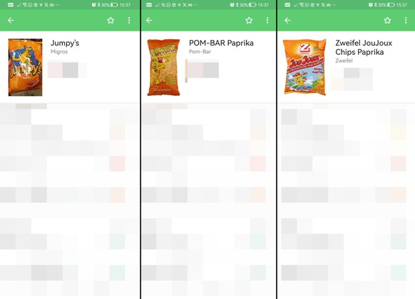 I discovered an (old) food app.  And you want them too