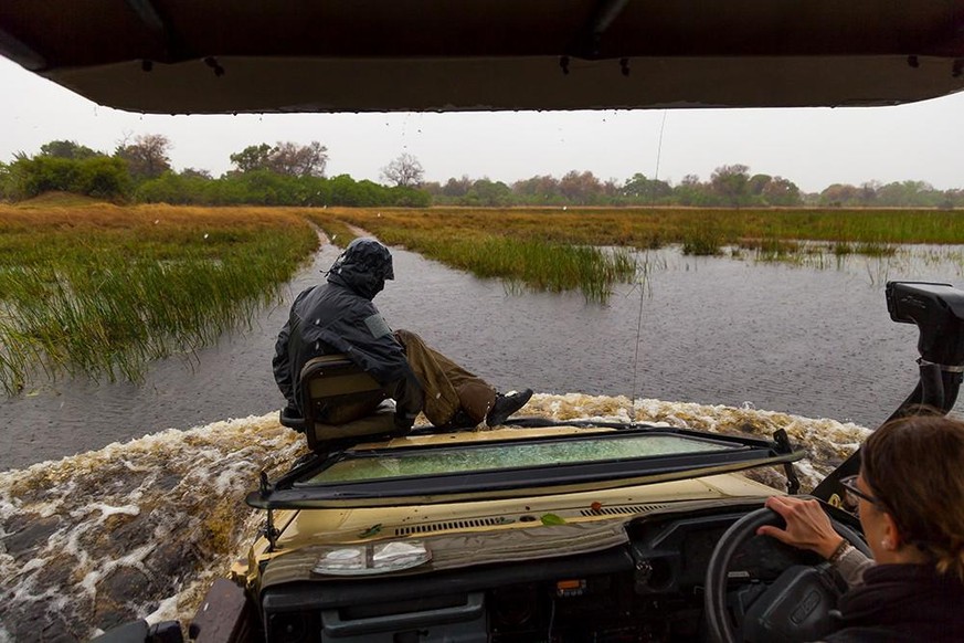 Okavango Einzige Schweizerin