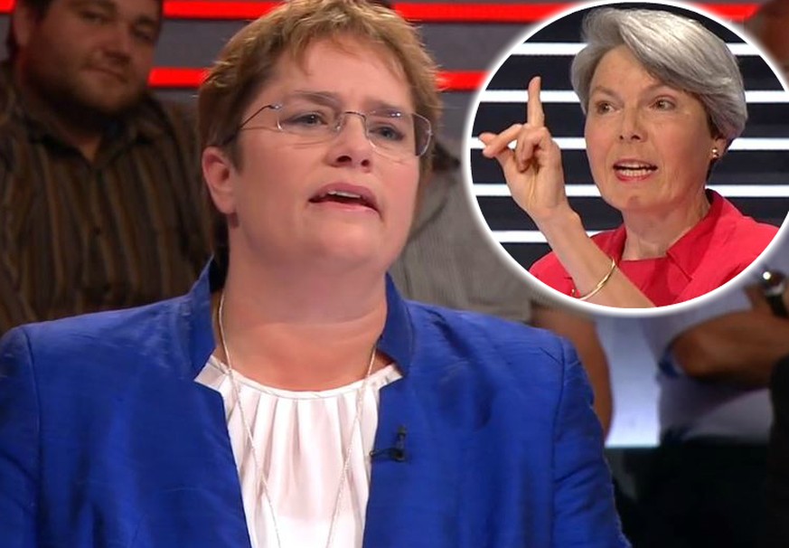 «Das stimmt einfach nicht» – Martullo-Blocher wird in der «Arena» vorgeführt 