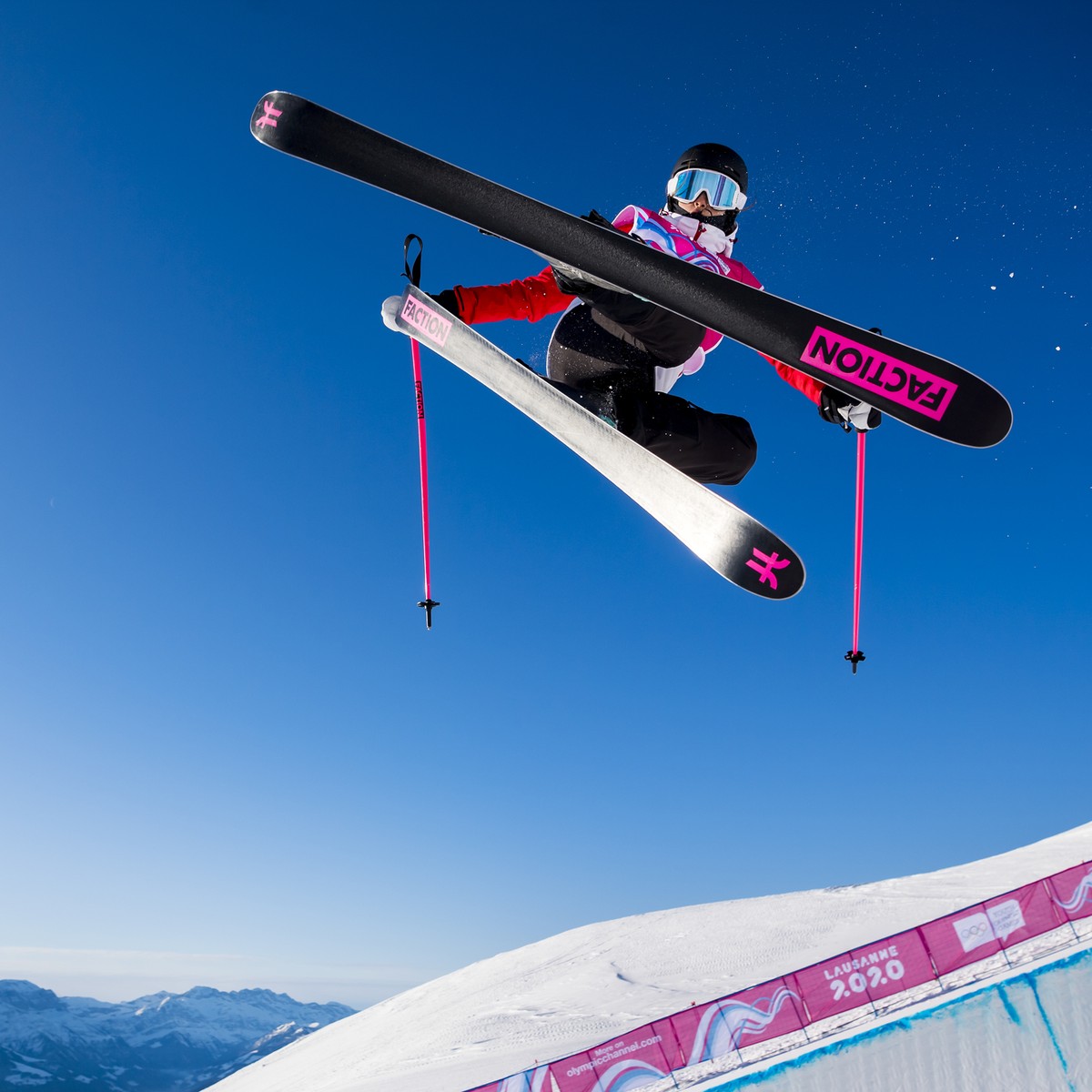 PREMIUM - CHINA UND WINTERSPORT - Gold medalist Ailing Eileen Gu from China in action during qualification run of the women's Freeski Halfpipe event at the Lausanne 2020 Winter Youth Olympic Game ...
