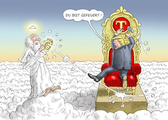 «Wie Churchill»: So erklärt das Weisse Haus Trumps umstrittenes Bibel-Foto
Mal schauen wie lange es geht bis Donny Allmächtig den Alten feuert weil dieser nicht nach seiner Pfeife tanzt.
