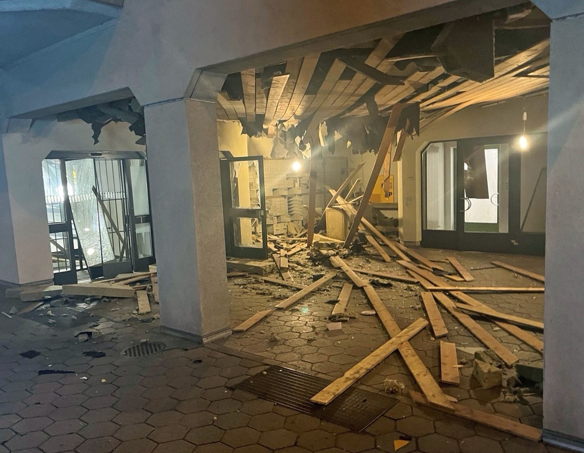 Ruswil Bankomatensprengung