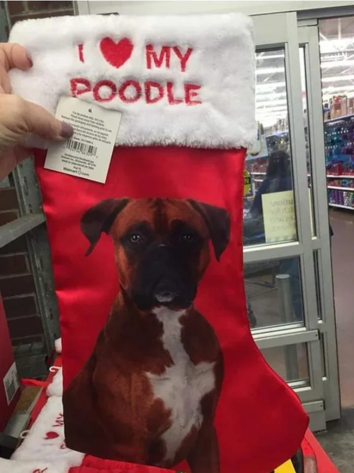 Lustige Fails: Hunde Deko für Weihnachten