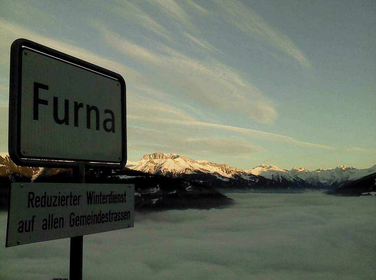 Furna über dem Nebelmeer.