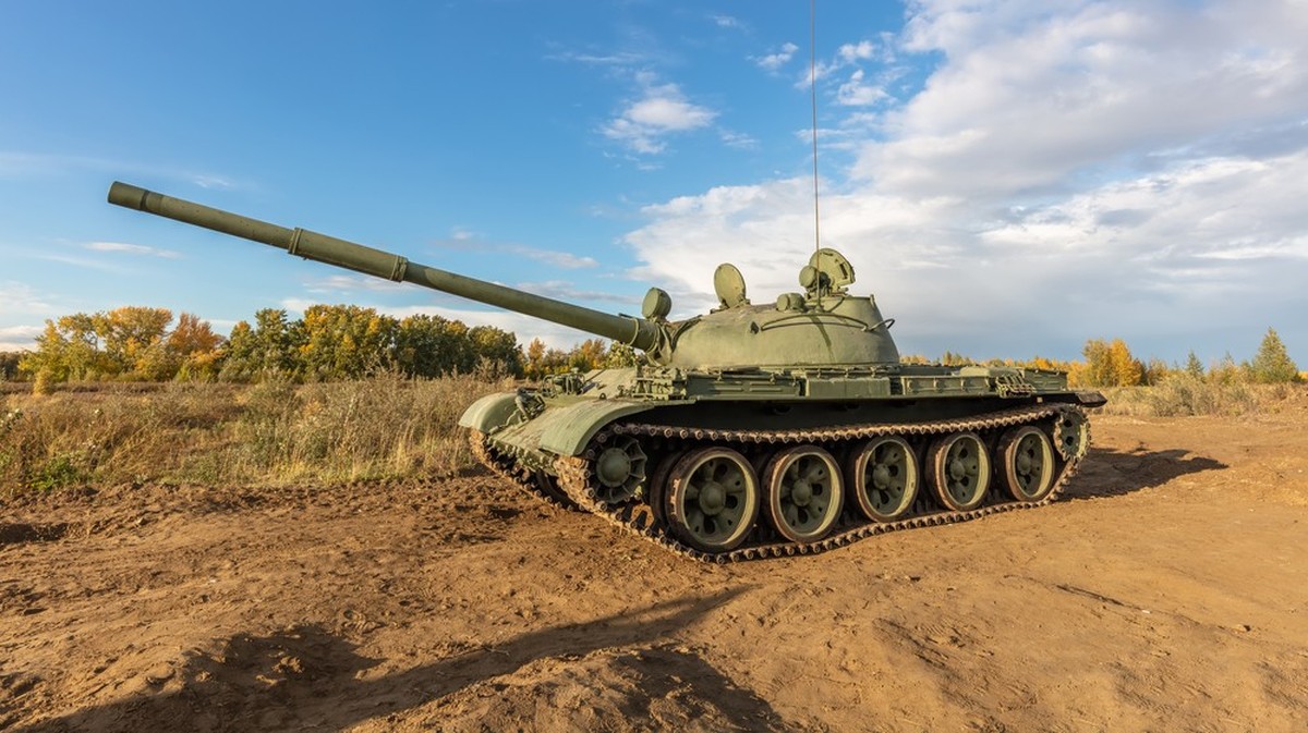 Le char T-62 date de l'époque de la Guerre froide et a servi en Afghanistan et en Syrie (image d'archives).