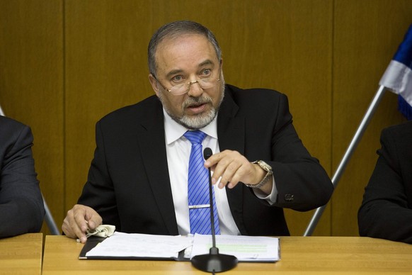 Avigdor Lieberman.