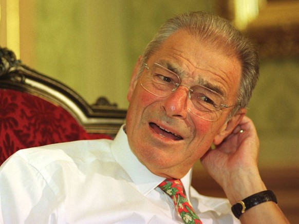 Jean-Pascal Delamuraz, Federal Councilor from 1984-1998.